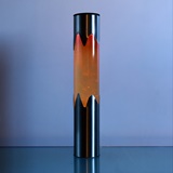 BIG LAVA LAMP IN GLASS AND METAL